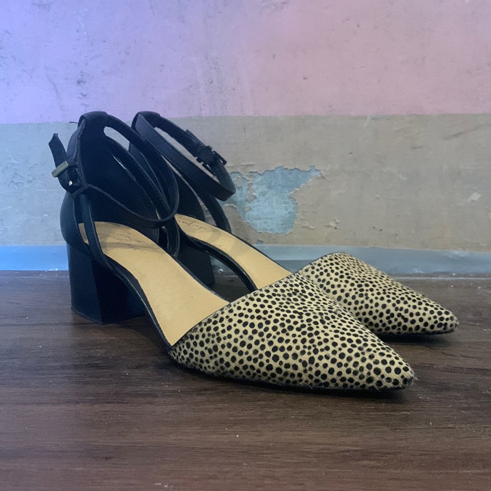 Crown Vintage Leopard Print Heels | Size 7.5